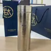 2026 Nuevo Modelo Termo de Titanio Puro Taza de Té Taza de Titanio de Doble Capa para Preparar Té Taza de Agua Saludable Taza Recta Clásica de Negocios Caja de Regalo