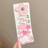 Pinza para el Cabello Estilo Coreano para Bebé, Pinza para Flequillo de Niños, Pinza Lateral para el Cabello, Pinza para la Frente de Niña, Adorno para la Cabeza y Accesorios para el Cabello Lindos