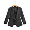 Moda Feminina Europeia e Americana Transfronteiriça Nova de Verão 2022 Casual Urbano Blazer Curto em Cor Doce