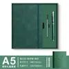Caderno de Tiras A5 Caderno de Trabalho Caderno de Escritório Personalizado Corporativo Livro de Registro de Reuniões com Impressão de Logo Caixa de Presente