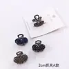 Presilha de Cabelo Laço com Strass Coreano, Presilha de Tubarão, Presilha para Franja, Presilha Superior, Meia Presilha, Pequeno Design de Laço Estilo Coreano