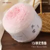 Lan Fei Qing Lan Alternativa Gradiente Hilo Largo Siete Estrellas Manta Capa Tejida Hilo de Ramo Chal Bufanda