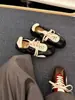 Zapatos Casuales Nuevos Otoño 2026 Retro Acabado Aceite-Cera Piel de Flor Cordones Suela Blanda Cómodos Bloque de Color Que Aumentan la Altura