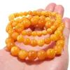 Pulsera de Cuentas de Cera de Abeja Youjia Jewelry Elástica Simple de Color Sólido Moda Transfronteriza Pulsera de Círculo Único Stock Listo Venta al por Mayor