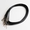 Comercio exterior suministro europeo y americano accesorios de joyería transfronterizos ebay Amazon collar colgante diy hebilla de langosta cuero cuerda de cuero