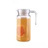 Botella de agua fría directa de fábrica botella de agua de vidrio engrosado para el hogar botella de agua fría olla para bebidas de jugo tamaño olla octagonal