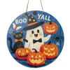Fabricante Original Popular Transfronteiriço Festa de Halloween Placa de Porta de Madeira Feita Sob Medida Criativa Fantasma Decoração de Casa Placa