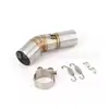 Escapamento de motocicleta modificado é adequado para GSXR600 GSXR750 2011-2023 escapamento de aço inoxidável