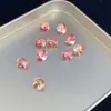 Wuzhou pedra preciosa artificial redonda corte Taiji zircônia colorida diamante solto acessórios para vestuário arte de unhas diamante brincos DIY