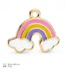 Accesorios para joyería DIY al por mayor del fabricante: colgantes de arcoíris de gota de aceite, dijes para collares, aretes, pulseras y broqueles para orejas - todos los materiales que necesitas