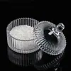 Pedras desmagnetizantes de cristal natural, cascalho, joias de cristal desmagnetizantes, tigela de vidro para purificação, anel, pulseira, caixa desmagnetizante