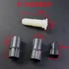 Acessórios de tela retrátil invisível estilo antigo tipo rolete ferragens de puxar para cima e para baixo peças para portas e janelas caixa de tela tampa final peça de canto