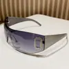 Nuevas Gafas de Sol de Una Pieza de Moda Versátiles Europeas y Americanas Gafas de Sol para Mujer Anti-UV Gafas de Sol de Moda Sencillas