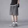 Pantalones Cortos de Verano Finos de Secado Rápido para Hombre, Holgados de Pierna Recta Casuales Deportivos de Baloncesto para Hombre