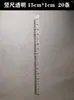 Etiqueta Adhesiva Regla de Escala Pegatina PVC Adhesivo Pegajoso Medio Aceitoso Etiqueta Regla para Almacenamiento de Vino