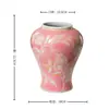 Nuevo jarrón de porcelana floral retro estilo chino, adecuado para arreglos florales y exhibiciones decorativas en salas de estar y comedores; Jingdezhen ofrece una variedad de formas de jarrones para venta al por mayor
