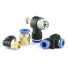Tubería de Aire Neumática Pc4-M5 Codo Pl6-01 Conector Rápido Pu Pype Pb8-02/10-03/12-04
