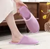 Pantuflas Desechables de Hotel Cinco Estrellas, Pantuflas Gruesas Antideslizantes para Hospitalidad en Casa de Huéspedes, Venta al por Mayor con Logo