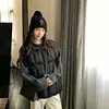 Otoño/Invierno 2026 Nuevo Chaleco Holgado con Cuello Redondo y Cordón para Mujer Estilo Coreano Tallas Grandes Chaleco Corto Chaqueta de Algodón Ropa de Abrigo Tendencia