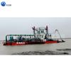 Kazajistán embarcación de dragado de embalse Fujian Zhangzhou draga de río draga de succión con cortador equipo de succión de arena para dragado de arena