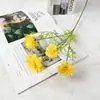 5 Flores Artificiales de Centaura de Seda para Decoración de Pasillo de Boda, Arreglo de Pared de Flores, Accesorios de Fotografía, Decoración de Fondo, Flores Falsas