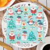 Servilletas de Papel Personalizadas para Fiesta Navideña con Dibujos Animados de Santa Claus Venta Directa de Fábrica Decoración Festiva Venta al por Mayor