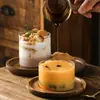Taza de Vidrio de Borosilicato Alto para Pudín, Taza para Mousse, Taza para Yogur, Recipiente para Hornear en Horno, Taza para Postre, Vaso de Vidrio Transparente Resistente a Altas Temperaturas