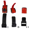 Capacete de Motocicleta Veículo Elétrico Fivela de Queixo Universal Fivela Duplo D Fivela Rápida de Segurança Acessórios de Segurança para Pilotagem