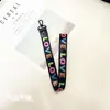 AMOR Fita de Letra Colorida Fantasia Corda para Lanyard de Celular Acessórios para Capa de Celular DIY Corda para Bolsa Artesanal com Pescoço