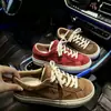Tenis de gamuza con estampado de estrellas, zapatos casuales de cordones para mujer, tenis de corte bajo versátiles y cómodos, tenis casuales de moda, estilo retro