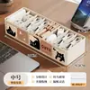 Caja organizadora de cables de datos, organizador de cables de alimentación y cargadores de escritorio, caja de gestión de cables, enrollador de cables, organizador de enchufes, caja de almacenamiento compartimentada
