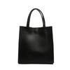 Nova Coleção Primavera 2025 Bolsa de Ombro Simples para Meninas Bolsa Carteiro Texturizada Bolsa Quadrada Pequena Bolsa Tote de Nicho Bolsa de Palha