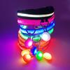 Suministro del fabricante collar para perro LED luminoso anti-pérdida luz nocturna collar etiqueta de perro pañuelo para cuello de perro suministro directo