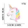 Parches Bordados de Unicornio de Dibujos Animados y Caballo Volador para Accesorios de Ropa Infantil, Parches Bordados por Computadora