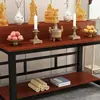 Mesa de Ofrendas para Uso Doméstico, con Guanyin, Dios de la Riqueza, Buda y Bodhisattva, Nuevo Altar de Estilo Chino, Mesa de Ofrendas de Guan Gong, Santuario Budista, Mesa de Ofrendas, Mesa de Buda