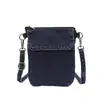 Bolsa Pequeña para Teléfono para Mujer, Bolso de Hombro Único, Mini Mochila de Mezclilla de Moda, Bolso Cruzado para Botella de Agua, Cartera de Moda para Hombre