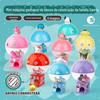Máquina de brinquedo Sanrio Mini Gashapon original Hello Kitty Melody Kulomi brinquedo Gashapon cego de 10 cm