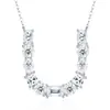 Moda de Comercio Exterior Estilo Ins Lujo Accesible Nicho Collar Transfronterizo Nuevo Collar de Plata 925 que No se Desvanece Accesorios para Mujer Verano