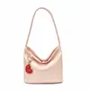 Bolso de Hombro Cruzado de Moda Transfronterizo Verano 2026 Hecho a Mano, Bolso Cruzado Estilo Cubo Elegante 2026, Bolso Tejido para Mujer