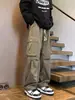 Pantalones de hombre para combinar con la chaqueta, pantalones de trabajo primavera/otoño 2023, pantalones deportivos de senderismo impermeables de moda callejera con ligero estiramiento