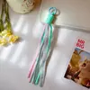 Cordão Tecido de Nylon com Renda Estilo Ins Colorido Criativo Corda Anti-Perda para Bolsa Boneca Pingente Estilo Miu
