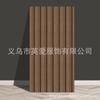 Adhesivo 3D Estéreo Transfronterizo Tablero de Celosía con Grano de Madera Pegatinas de Pared Papel Tapiz Pared de Fondo para Sala de Estar Decoración Impermeable y a Prueba de Humedad