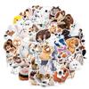50 Mascotas Gran Secreto Animal Niños Recompensa Pegatinas Impermeable Cuaderno Taza de Agua Equipaje Papelería Transfronterizo