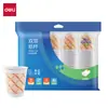 Vasos de Papel de Doble Capa DeliDexin LL234-20 230ml (Verde) (Bolsa) (20 piezas/bolsa)