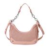 Bolso pequeño de textura de alta calidad para mujer, nuevo bolso cruzado de hombro de moda 2024, diseño retro de nicho, bolso de cadena debajo del brazo.