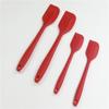 Raspador de silicona de dos piezas raspador integrado de silicona tamaño grande pequeño herramienta para hornear raspador de crema espátula