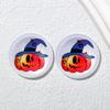 Vidrio de alta permeabilidad de 25 mm para Halloween, accesorios de gema de tiempo DIY, accesorios para joyería DIY, explosiones transfronterizas