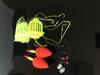 Caixa de Conjunto de Pesca de Grilo Acessórios para Equipamento de Pesca Conjunto de Gaiola para Iscas Gaiola Fluorescente Combinação de Anzol Explosivo Conjunto para Pesca de Carpa