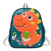 Bolsa Infantil Nueva Dibujo Animado Dinosaurio Mochila de Moda Guardería Mochila Escolar para Bebé Infantil Mochila Versátil para Niños y Niñas
