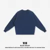 Roupas Masculinas RS Transfronteiriça Esportiva Gola V 350G Ombro Caído Design Patchwork Moletom Esportivo Resistente Gola Careca para Homens